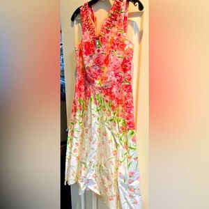 Unique vintage dress size Large- fits like an 8